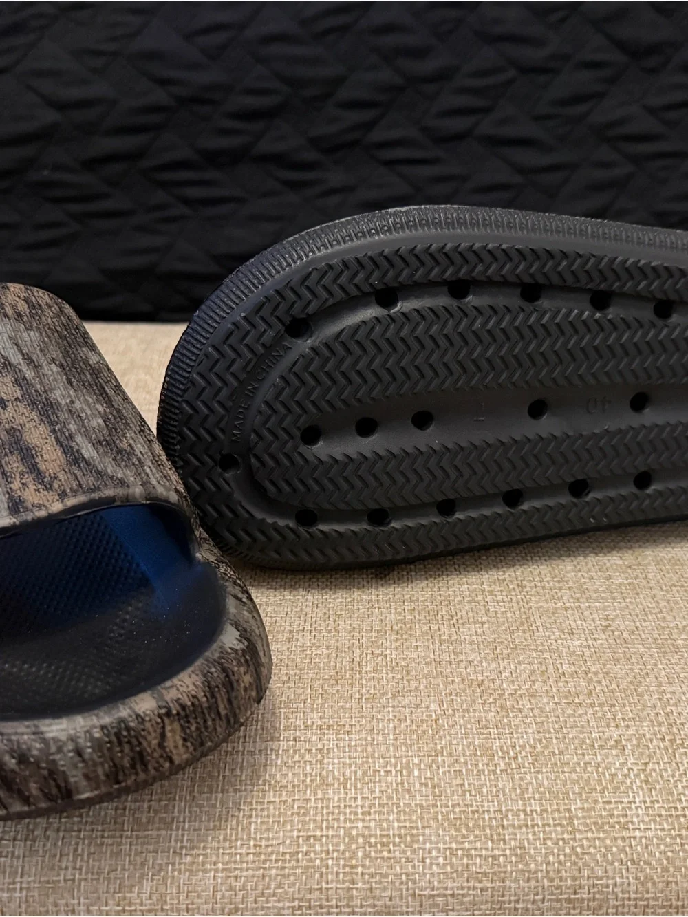 Mossy Oak Camo Slide - Men's Mossy Oak Bottomlands Slip-On